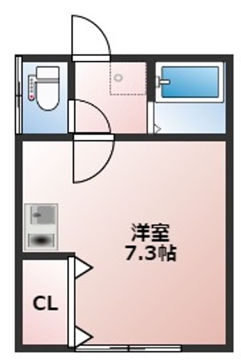 清水荘の間取り