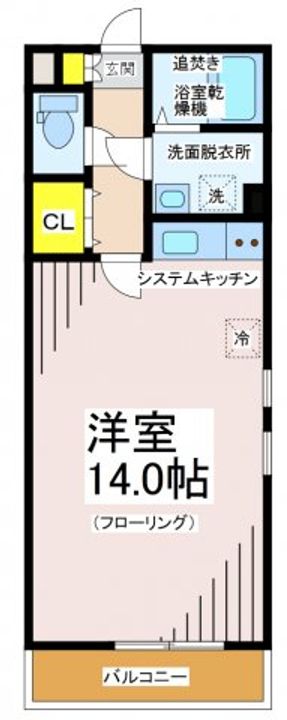 チェリーコートつつじが丘の間取り