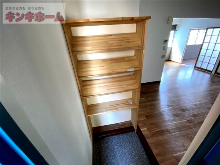 広島県広島市西区南観音町(マンション)の賃貸物件の玄関