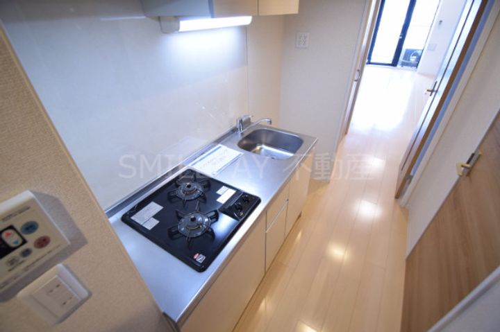 兵庫県神戸市兵庫区西上橘通2(マンション)の賃貸物件のキッチン