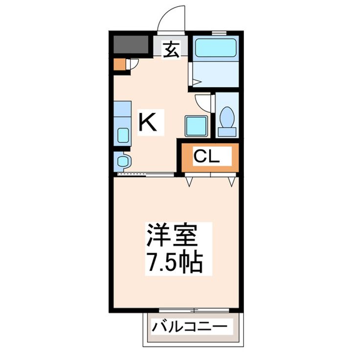 T・Mコーポの間取り