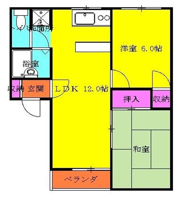 ツインズBの間取り