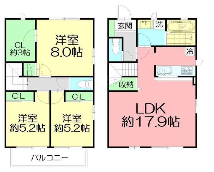 神奈川県藤沢市鵠沼海岸6(一戸建)の賃貸物件の間取り