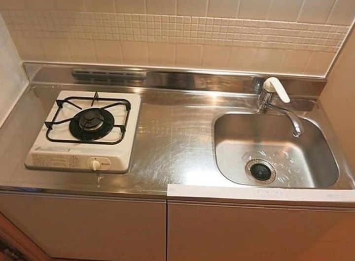 東京都新宿区河田町(マンション)の賃貸物件のキッチン