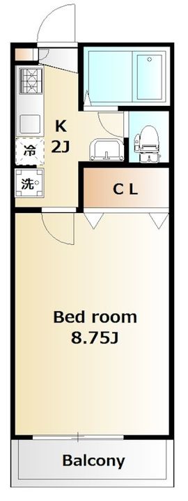 K.MONARCHの間取り
