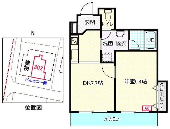 セイントワークスの間取り