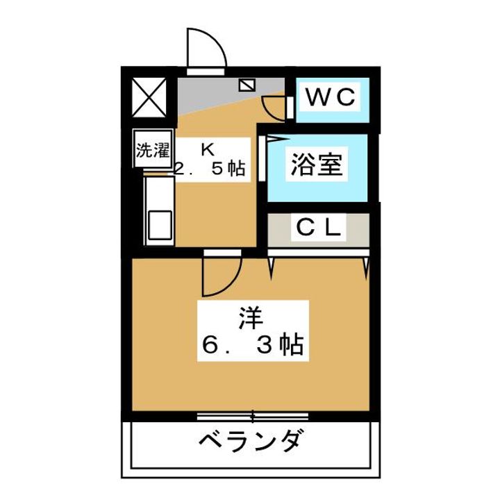 川口プラザEの間取り