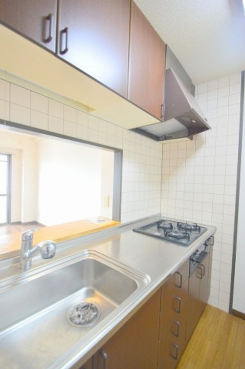 広島県廿日市市塩屋2(マンション)の賃貸物件のキッチン