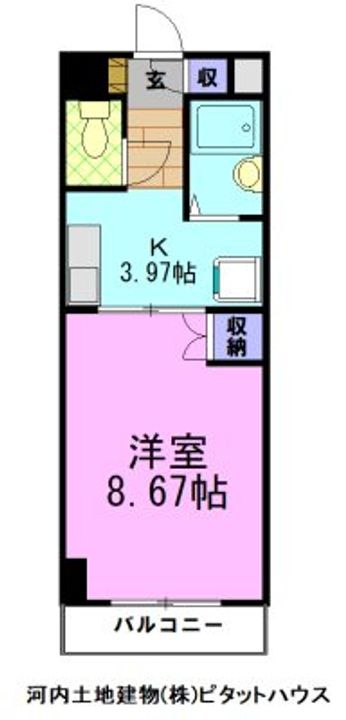コンフォート峰の間取り