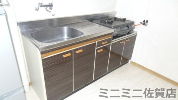 キープビル西棟のキッチン