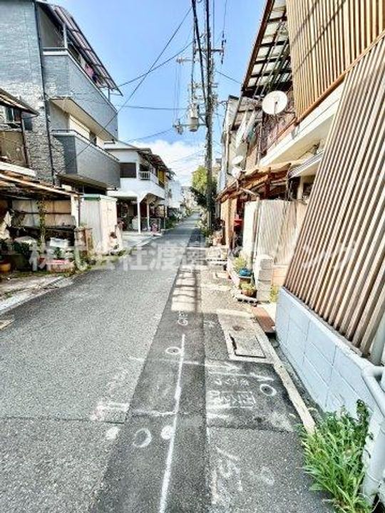 大阪府四條畷市美田町(一戸建)の賃貸物件の地図