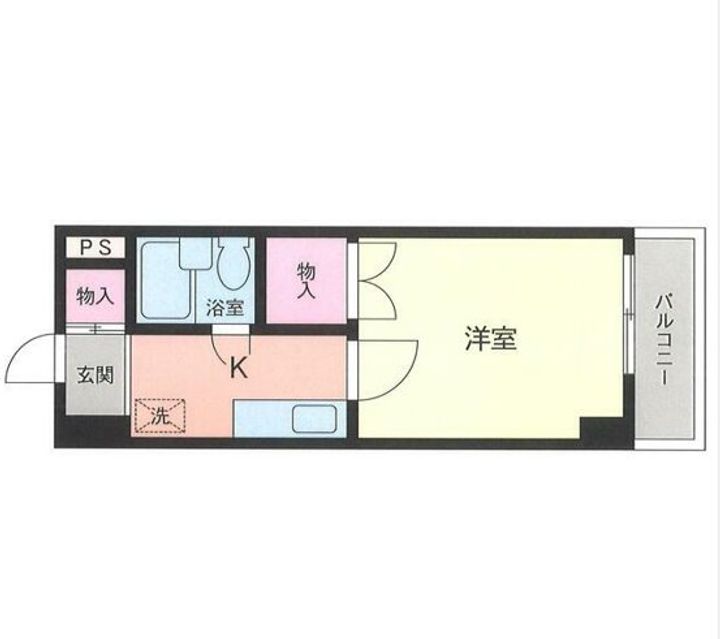 シャトレ矢向の間取り