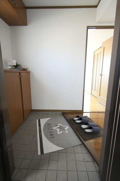 福岡県北九州市小倉北区金鶏町(マンション)の賃貸物件の玄関