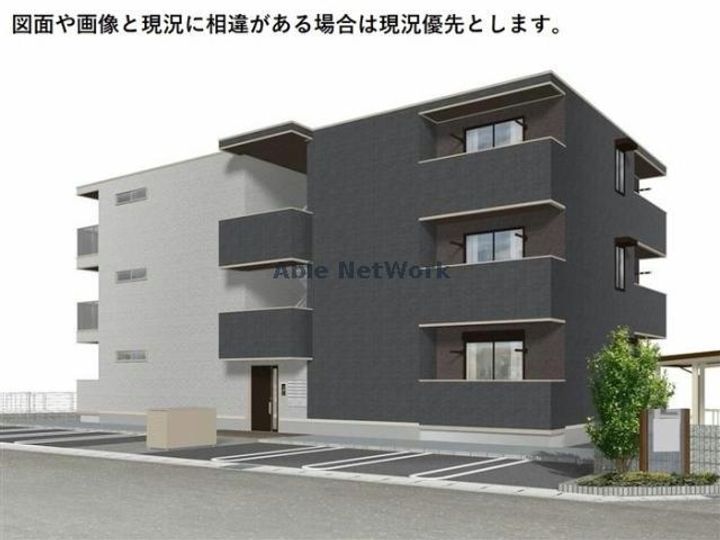 岐阜県羽島郡岐南町下印食1(アパート)の賃貸物件の外観