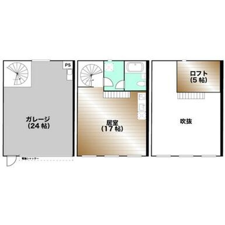 VIAX B棟の間取り