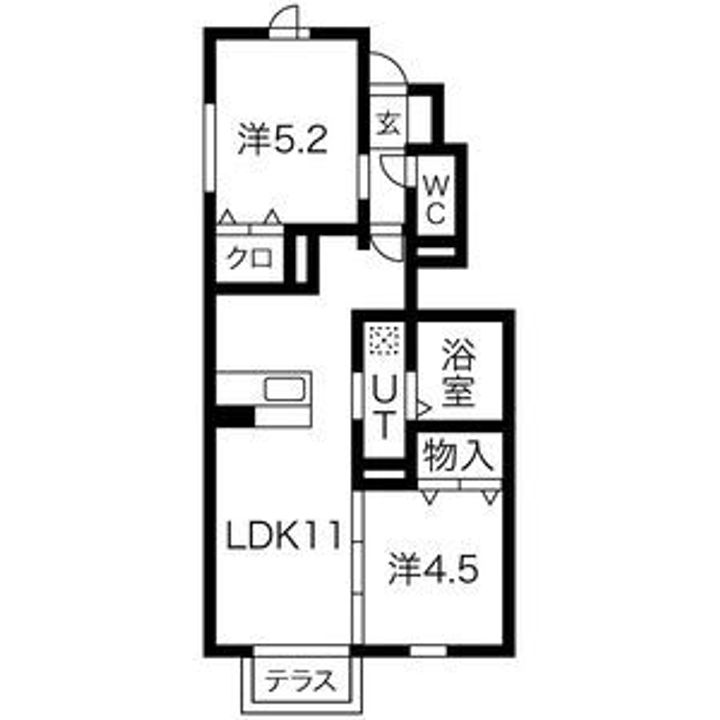メルシーの間取り