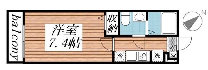 Axis八千代台の間取り