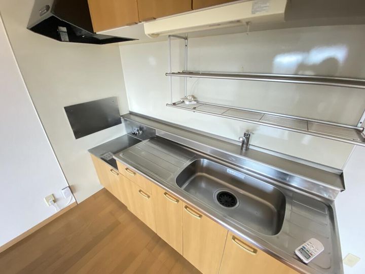 熊本県熊本市西区蓮台寺1(マンション)の賃貸物件のキッチン