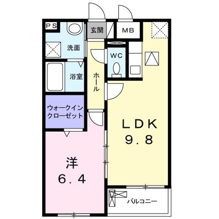 ラ・ルーチェの間取り