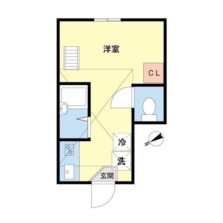 インベスト四谷の間取り