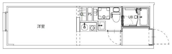 東京都大田区山王2(マンション)の賃貸物件の間取り