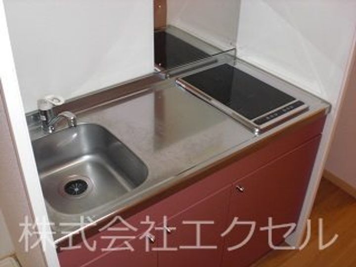 神奈川県相模原市中央区相模原5(アパート)の賃貸物件のキッチン