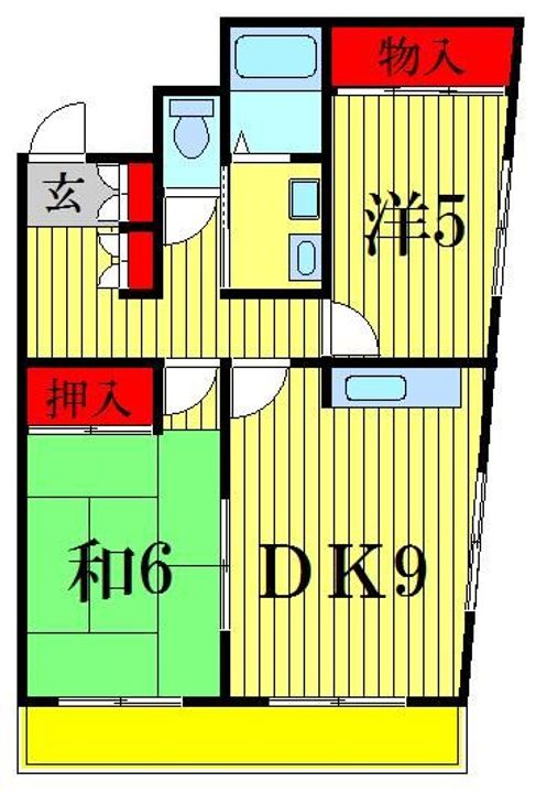 プランドール松戸の間取り