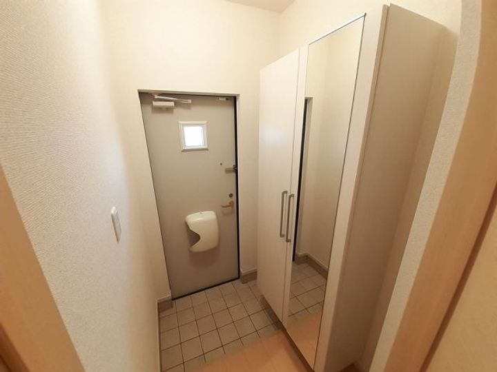 茨城県土浦市木田余東台5(アパート)の賃貸物件の玄関