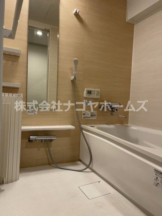 愛知県名古屋市中区上前津2(マンション)の賃貸物件の風呂