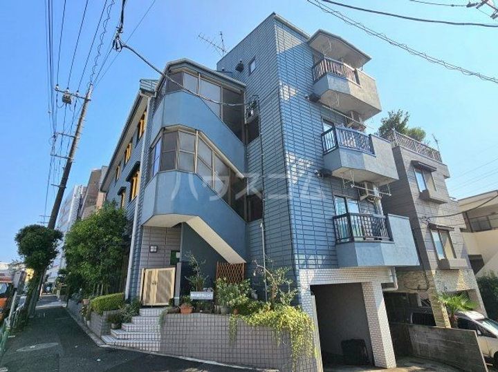 柿の木坂アサヒハイツの外観