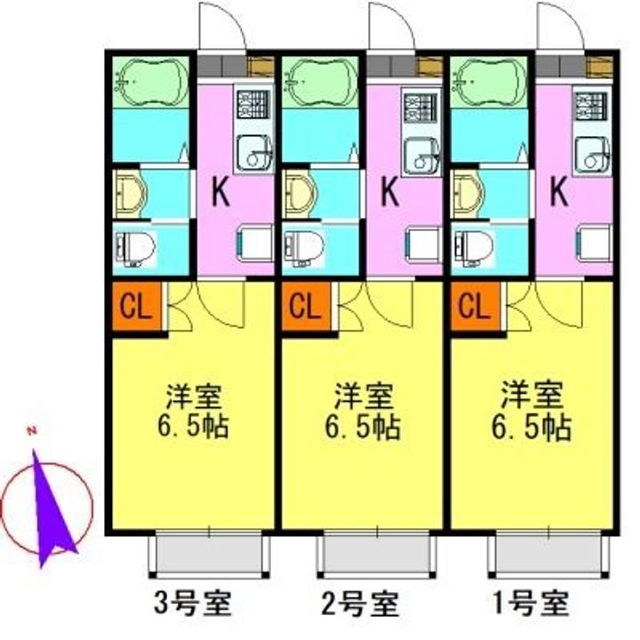 千葉県船橋市大穴南2(アパート)の賃貸物件の間取り