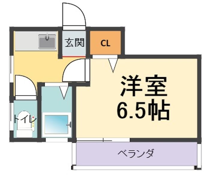 メロディ甲子園の間取り