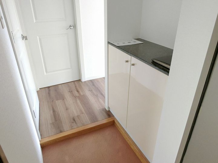 リノス壱番館の玄関