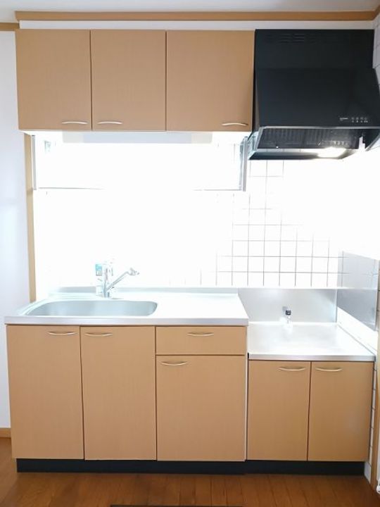 福島県福島市瀬上町字桜町1(アパート)の賃貸物件のキッチン