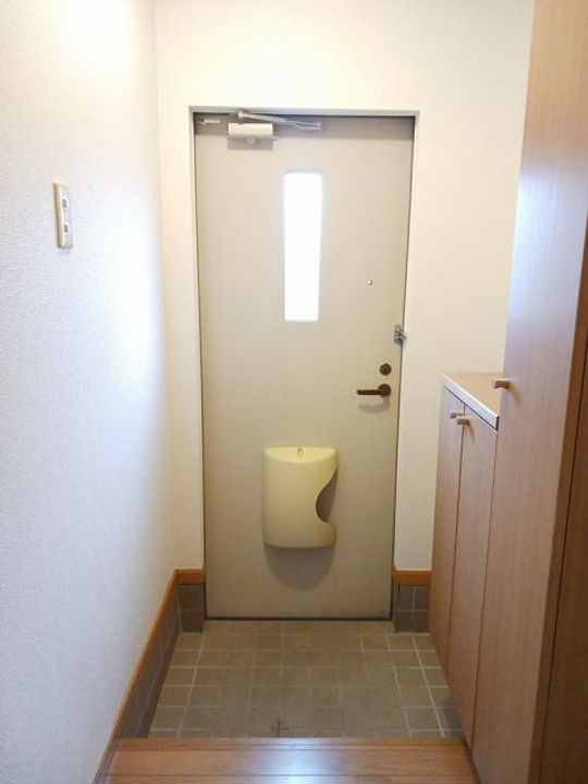 福島県福島市瀬上町字桜町1(アパート)の賃貸物件の玄関