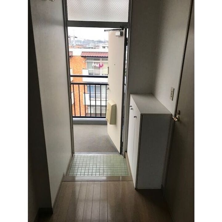 栃木県宇都宮市清住3(マンション)の賃貸物件の玄関