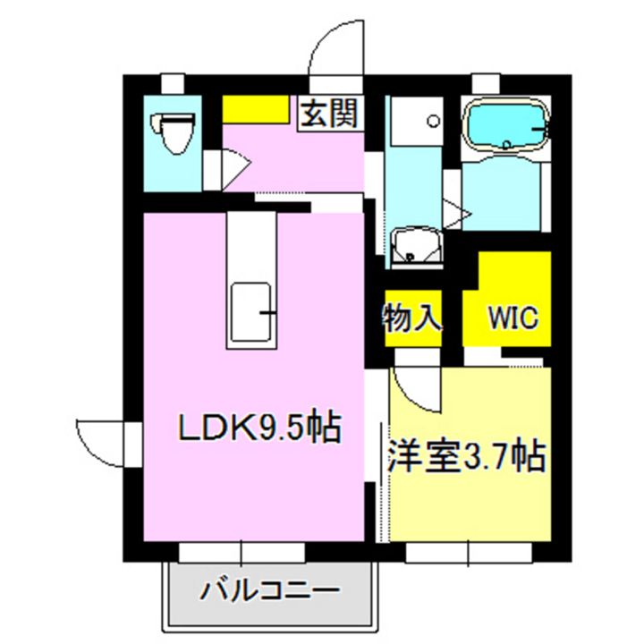 インペリアルABの間取り