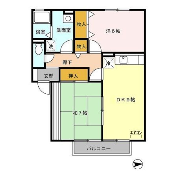 モービルコートヤマダの間取り