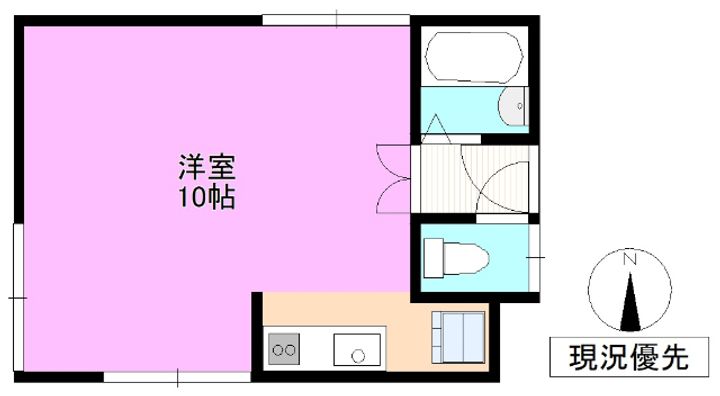 グリーンウエストの間取り
