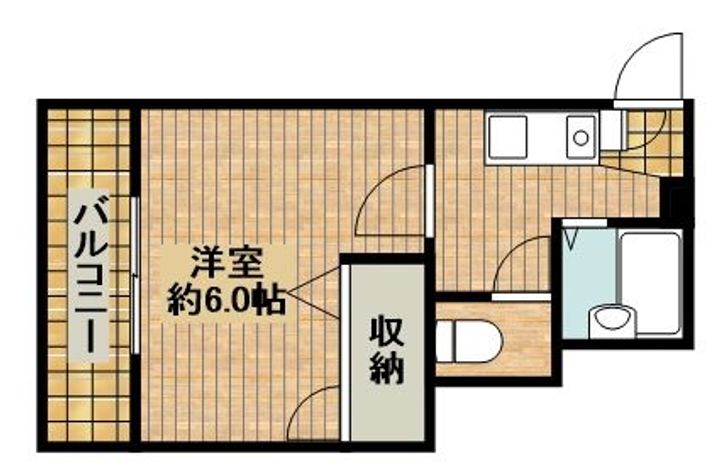 カサベルデの間取り