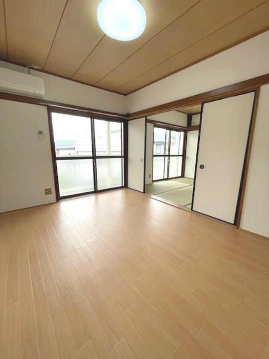 グリーンハイツ(常総市)の居間