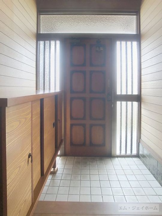 滋賀県東近江市宮川町(一戸建)の賃貸物件の玄関