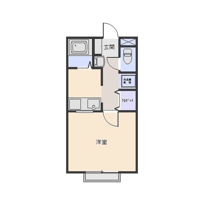 ABCフラッツの間取り