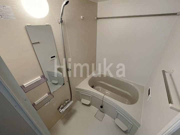 岡山県岡山市北区高柳東町(アパート)の賃貸物件の風呂