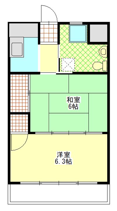 ブラン・ブルー湘南Eastの間取り