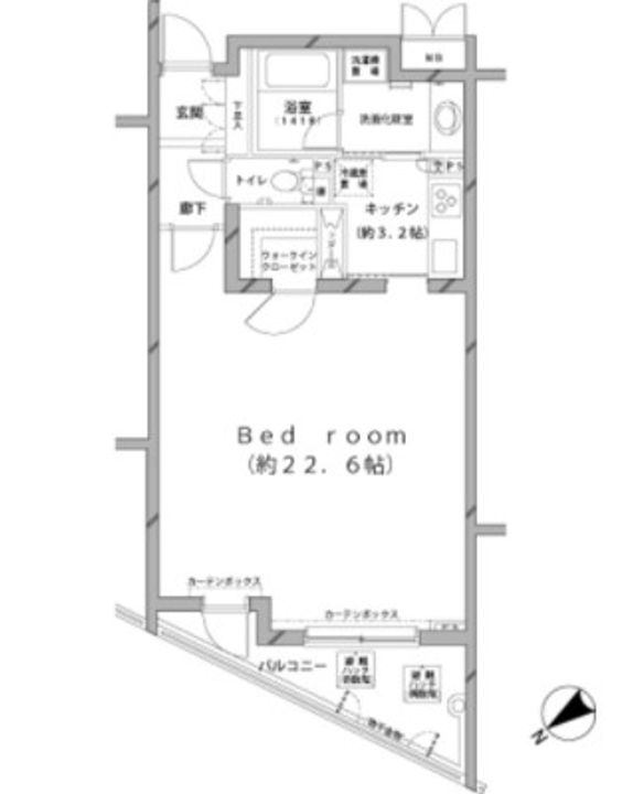 MFPRコート代官山の間取り