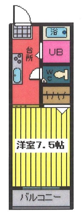 マンションプルミエの間取り