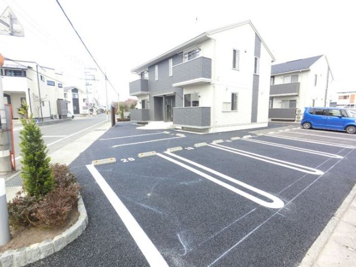 群馬県高崎市上中居町(アパート)の賃貸物件の地図