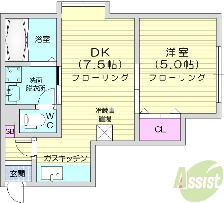 ペール・ノエルの間取り