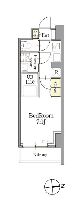 CLASSEUM仙台新寺通の間取り